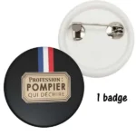 Badge profession pompier