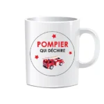 Mug pour un pompier qui déchire - modèle 001