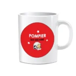 Mug Rouge pompiers