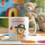 Mug polymère pompier - Modèle DALOU