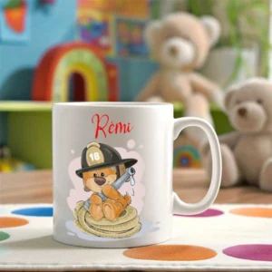 Mug polymère pompier - Modèle LALOU