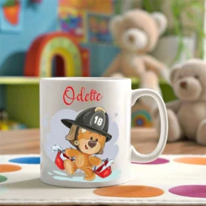 Mug polymère pompier - Modèle MALOU