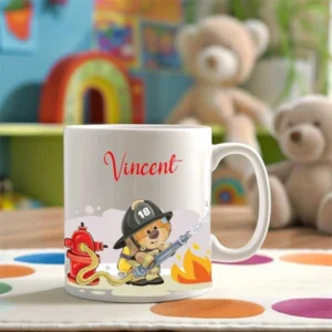 Mug polymère pompier - Modèle VALOU