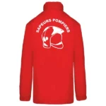 Coupe vent Sapeurs Pompiers personnalisable