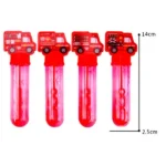 Bulles de savon camions pompiers