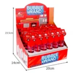 Bulles de savon camions pompiers