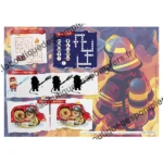 Set de table pompiers
