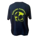 T-shirt respirant sapeurs pompiers personnalisable