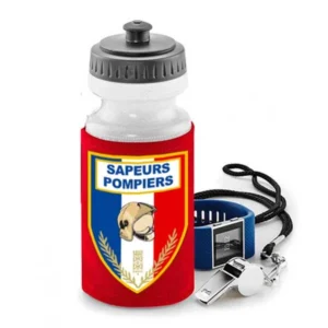 Gourde et Porte-gourde sapeurs pompiers