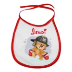 Bavoirs bébé pompier en exclusivité sur la boutique des pompiers