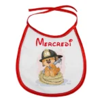 Bavoirs bébé pompier en exclusivité sur la boutique des pompiers