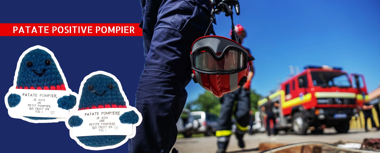Patate positive pompière et Patate positive pompier