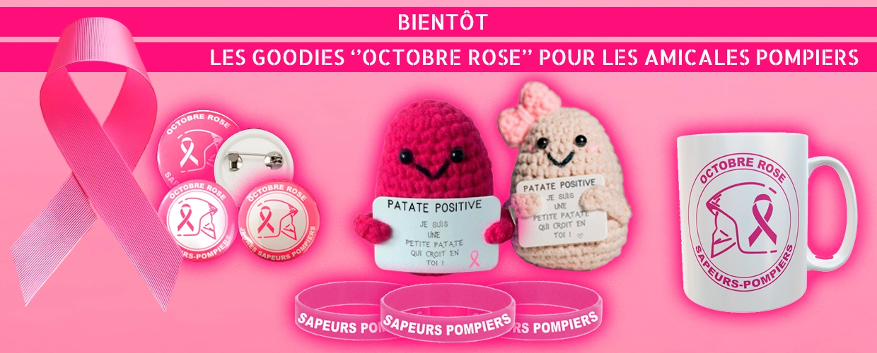 Octobre Rose à la Boutique des Pompiers