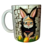 Mug lapin de Pâques personnalisable