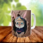 Mug lapin de Pâques personnalisable