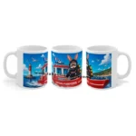 Mug Pompélo pompier scaphandrier