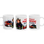Mug pour la fête des mères pompiers. Mug fête des mères pomières