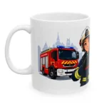Mug pour la fête des mères pompiers. Mug fête des mères pomières