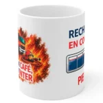 Mug pompier, pas de café, pas d'inter en exclusivité pour la boutique des pompiers