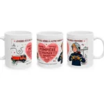 Un mug pompier pour dire Merci Maman