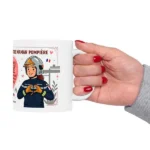 Un mug pompier pour dire Merci Maman