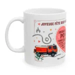 Un mug pompier pour dire Merci Maman
