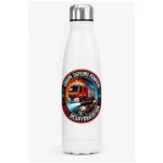 Gourde bouteille isotherme pompiers de la Team anti-deshydratation. Personnalisable gratuitement.