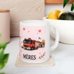 Mug Fête des mères pompiers - Double mission pour une maman pompière