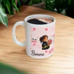 Mug Fête des mères pompiers - Double mission pour une maman pompière