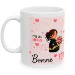 Mug Fête des mères pompiers - Double mission pour une maman pompière