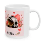 mug maman pompière création de la boutique des pompiers pour la fête des mères