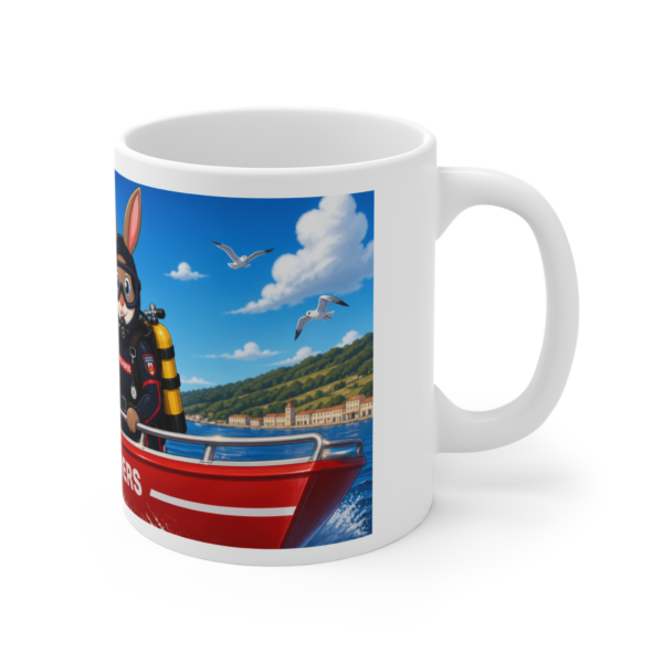 Mug Pompélo pompier scaphandrier