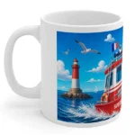 Mug Pompier "Pompélo plongeur scaphandrier" en exclusivité à la Boutique des Pompiers