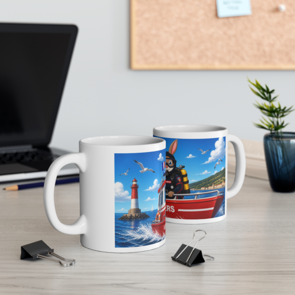 Mug Pompélo pompier scaphandrier