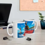 Mug Pompier "Pompélo plongeur scaphandrier" en exclusivité à la Boutique des Pompiers