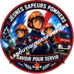 Peluche diplôme JSP en exclusivité pour la Boutique des Pompiers