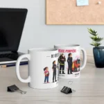 Mug pompier, du rêve d'enfant à sapeur pompier. Exclusivité pour la boutique des pompiers