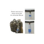 Porte bouteille pour ceinture et attache Molle – Image 2
