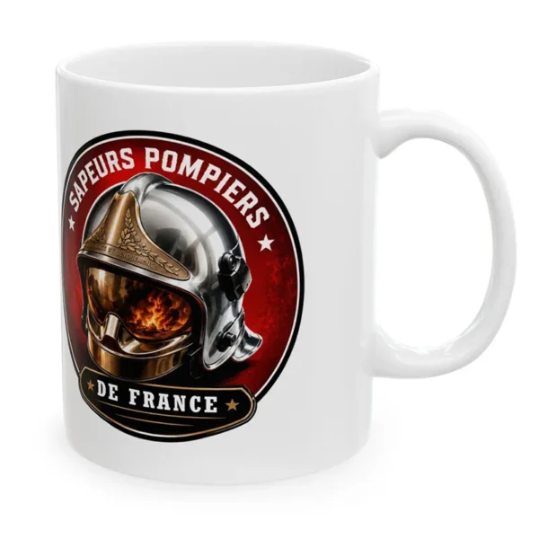 Mug Les meilleurs deviennent pompiers - une exclusivité pour La Boutique des Pompiers