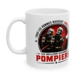 Mug Les meilleurs deviennent pompiers - une exclusivité pour La Boutique des Pompiers