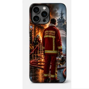 Coque téléphone Iphone et samsung avec marins pompiers de la Marine NAtionale