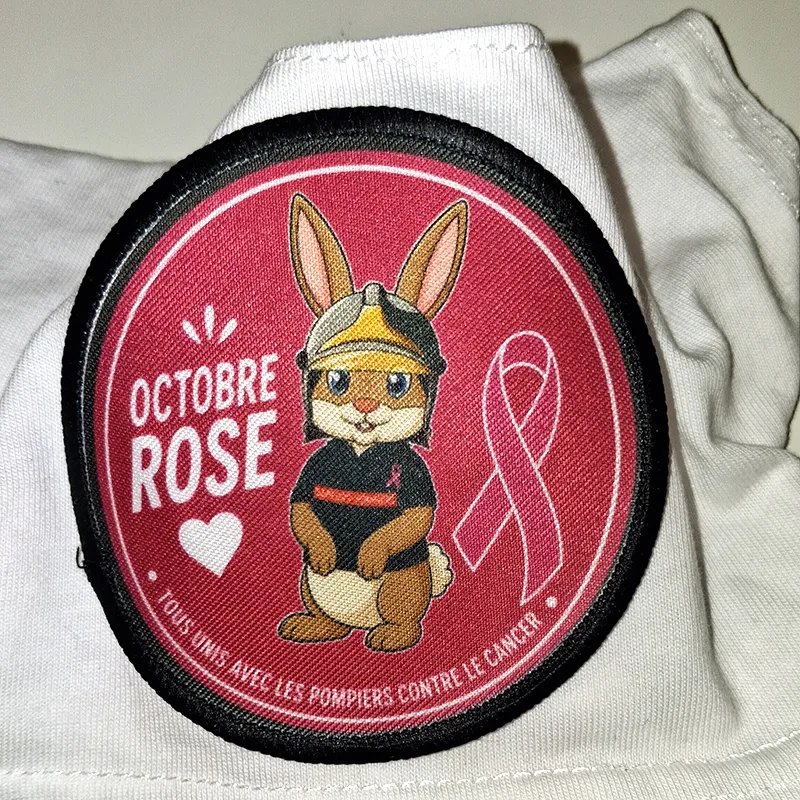 ecusson-pompelo-octobre-rose-2 Ecusson thermocollant Octobre Rose Pompélo