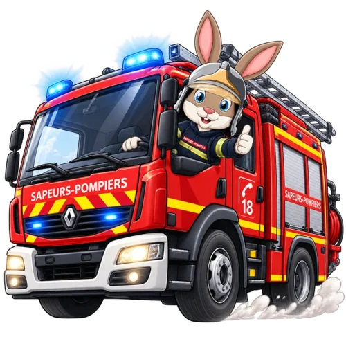 La boutique des pompiers en Inter