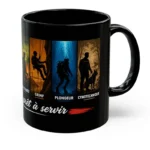 Mug Pompier toujours prêt pour l'action