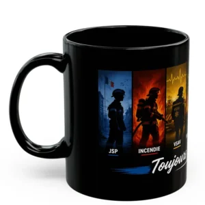 Mug Pompier toujours prêt pour l'action