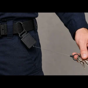 Porte-clés retractable pour pompiers