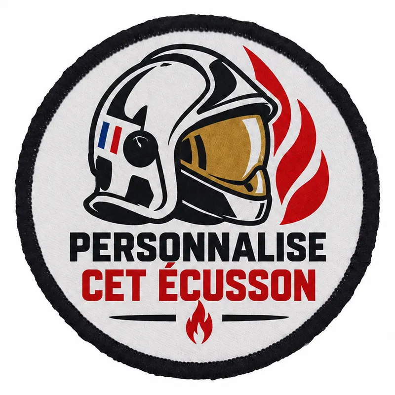 Personnalise-cet-écusson Écusson à l'unité. Pas de limite de couleurs