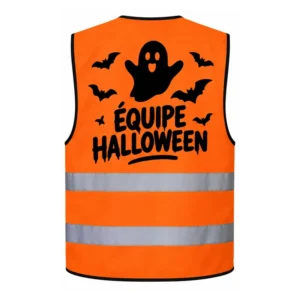 Gilet Haute visibilité Pompiers Halloween
