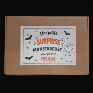 box personnalisée Halloween sur le theme pdes pompiers