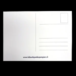 Lot cartes postales Halloween pompiers pour caserne